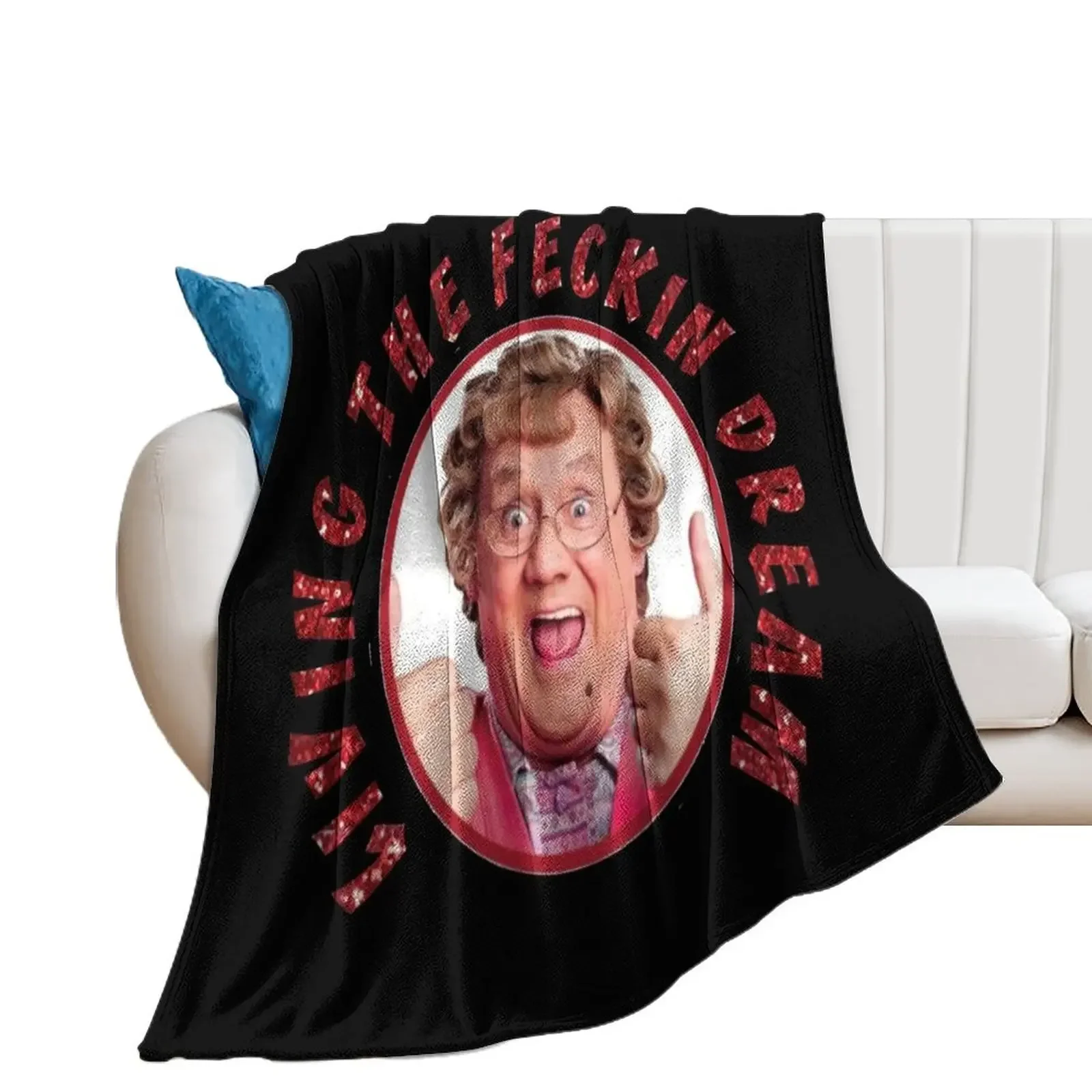 Mrs Browns Boys Throw Blanket Bed warm winter Blankets