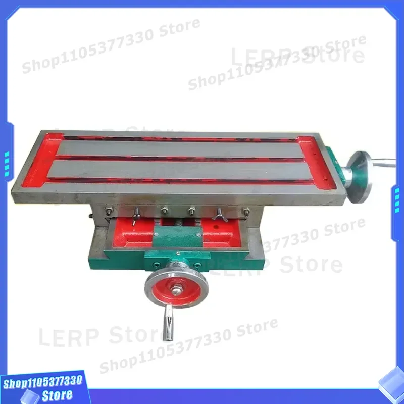Rotary Base Milling Cross Slide Table for Drilling Machine Metal Working Precision Compound Table Accessory Tool Metal Cross