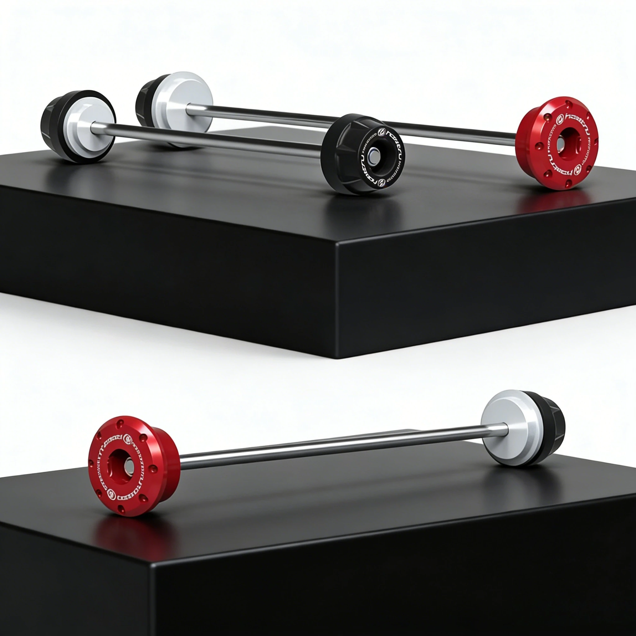 

Motorcycle Wheel Spindle Protection Axle Cover Set for Ducati Streetfighter / Panigale V2 V4 2020-2025