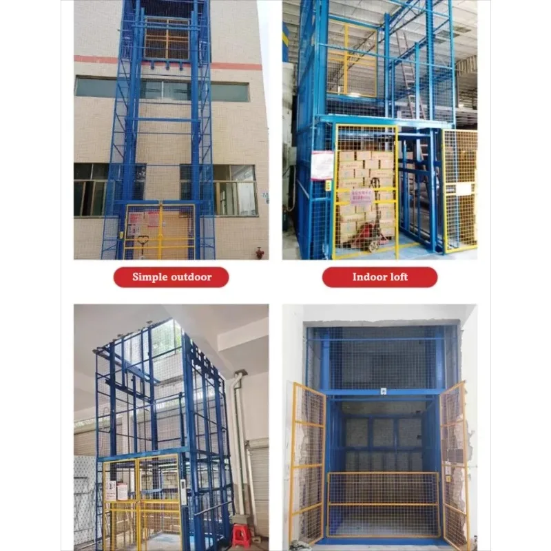 

Industrial Hydraulic Rail Lift Platform with Anti Fall Safety System for Warehouse Loft and Workshop Applications