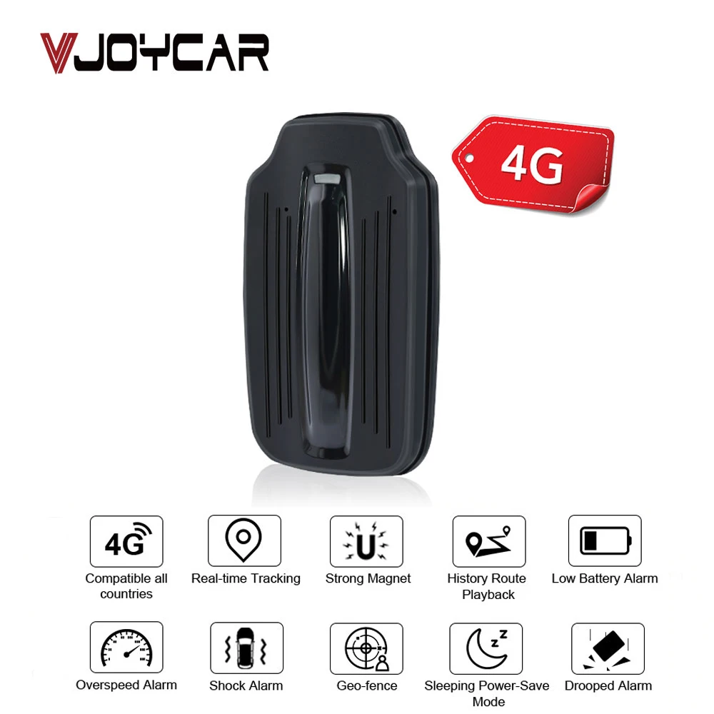 

Real 4G LTE GPS Tracker LK900A Global Use 6000mAh Battery Waterproof Magnet GPS Asset Locator Dropped Alarm Lifetime Free APP