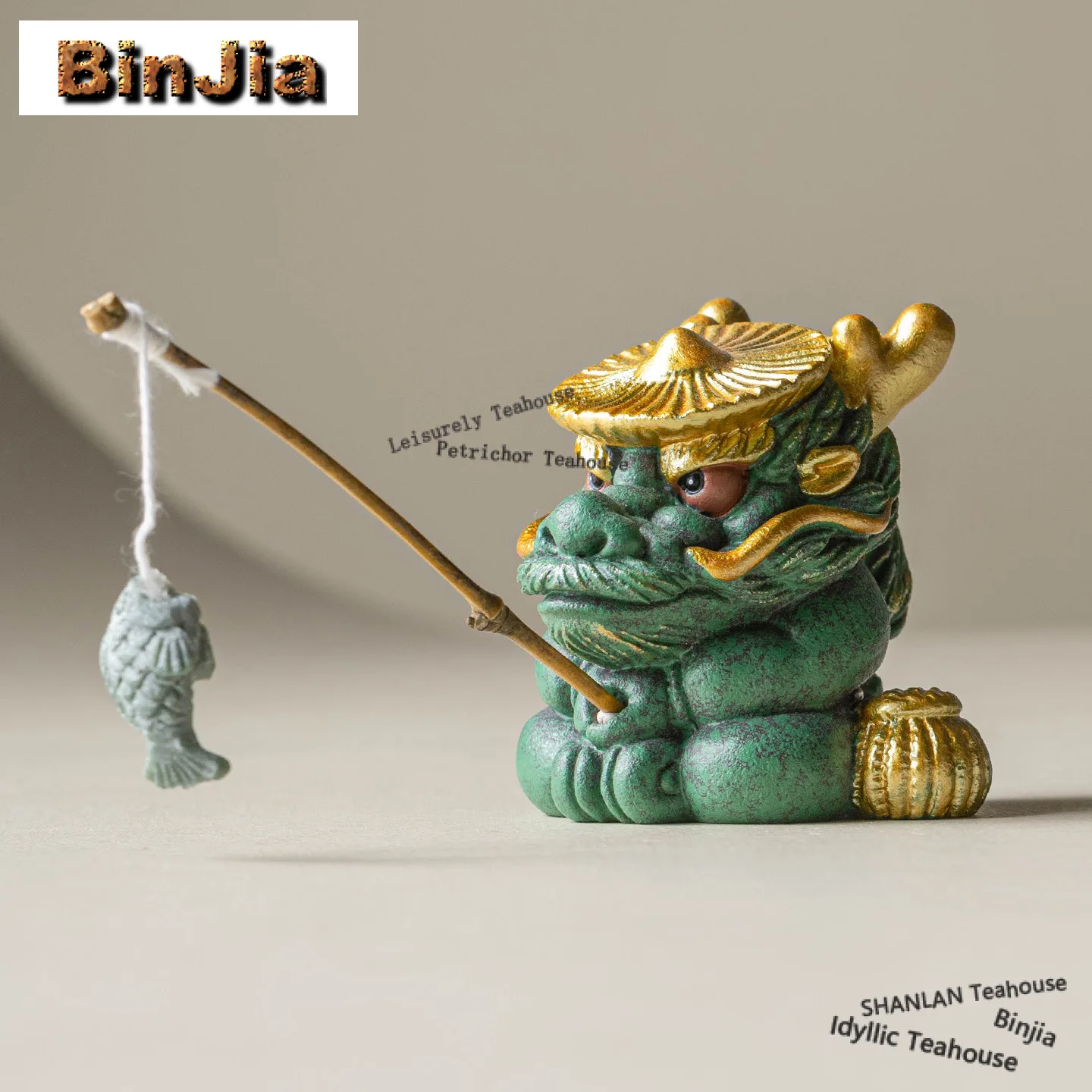 Green Sandstone Divine Dragon Incense Holder Zen Garden Incense Burner Aromatherapy Censer Yoga Accessories Decoration Crafts