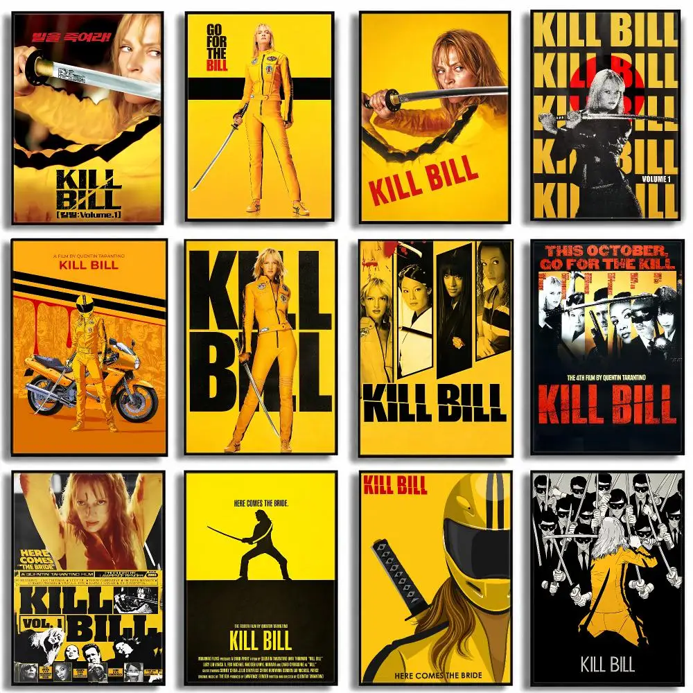 movie Kill Bill Poster HD Poster High End Luxury Home Decoration Suitable for Living Room Bedroom Corridor and Gift Giving