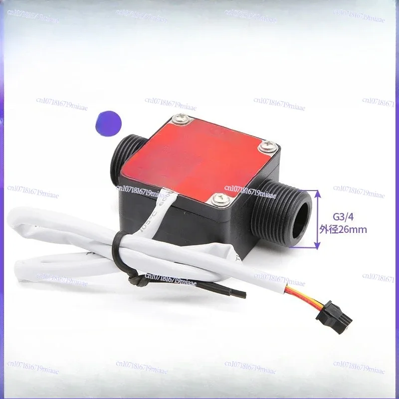 Dental Chemical Oil Water Flow Sensor Water Flow Meter G3/4 High Precision, Elliptical Gear Oil Flow Meter