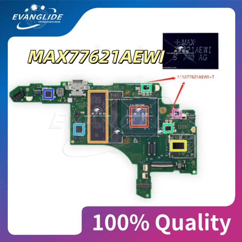 1-5 PCS/LOT MAX17050X ForSWITCH repair Battery management chip, battery charging chip MAX77621AEWI MAX77620A MAX77620H