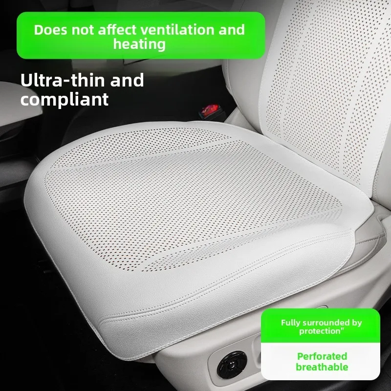 Full Surround Car Seat Cushion Four Seasons Universal Seat Ventilation Breathable For Tesla Model 3 Model Y Model S Model X