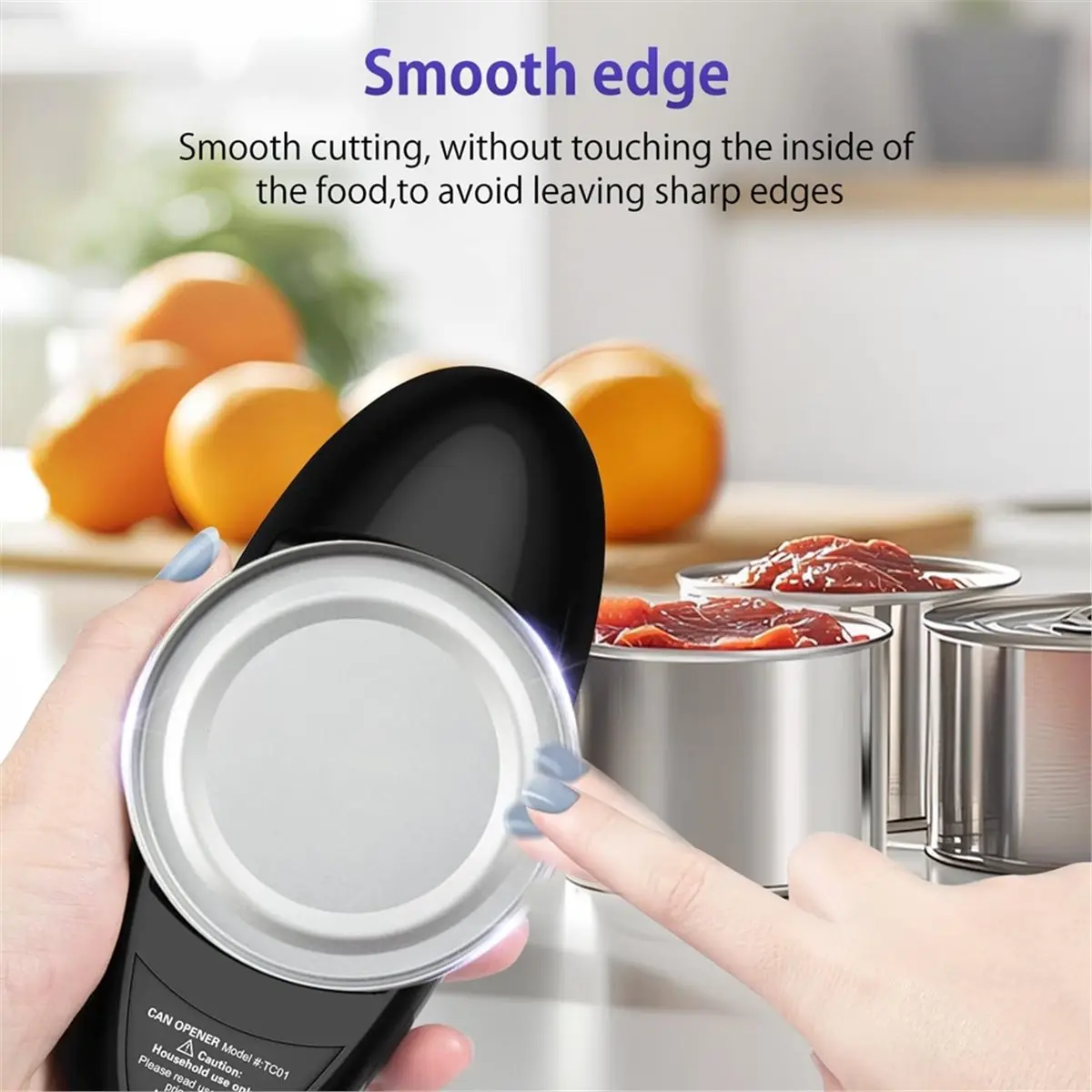 828 Mega Sale Electric Can Opener, One-Touch Automatic Can Opener,Kitchen Gadget Can Openers Electric for Seniors with Arthritis