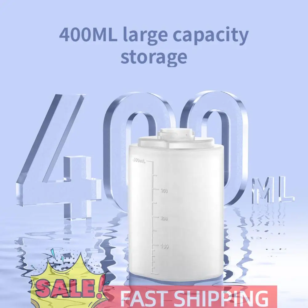 

400ml Automatic Soap Dispensers Wall Mounted Touchless Hand Soap Dispenser USB Charging 4 Levels Adjustable for Bathroom Kitchen