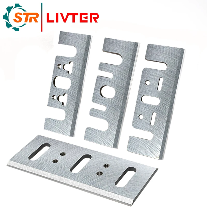 Woodworking TCT alloy planer blades, electric planer blades, tungsten steel alloy blades, 82mm electric planer accessories