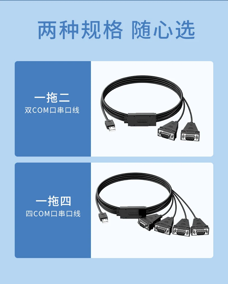 

DTECH USB 2.0 — 4-портовый последовательный кабель RS232 Кабель-переходник RS232 DB9 — USB2.0