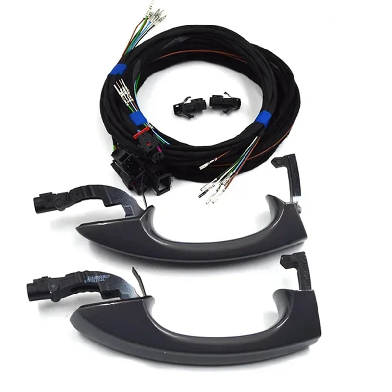 Classy-Car Rear KESSY Door Handle&Cable Keyless Entry For VW MQB Golf MK7 Touran Jetta T-ROC Octavia Kodiaq Superb Replacement P