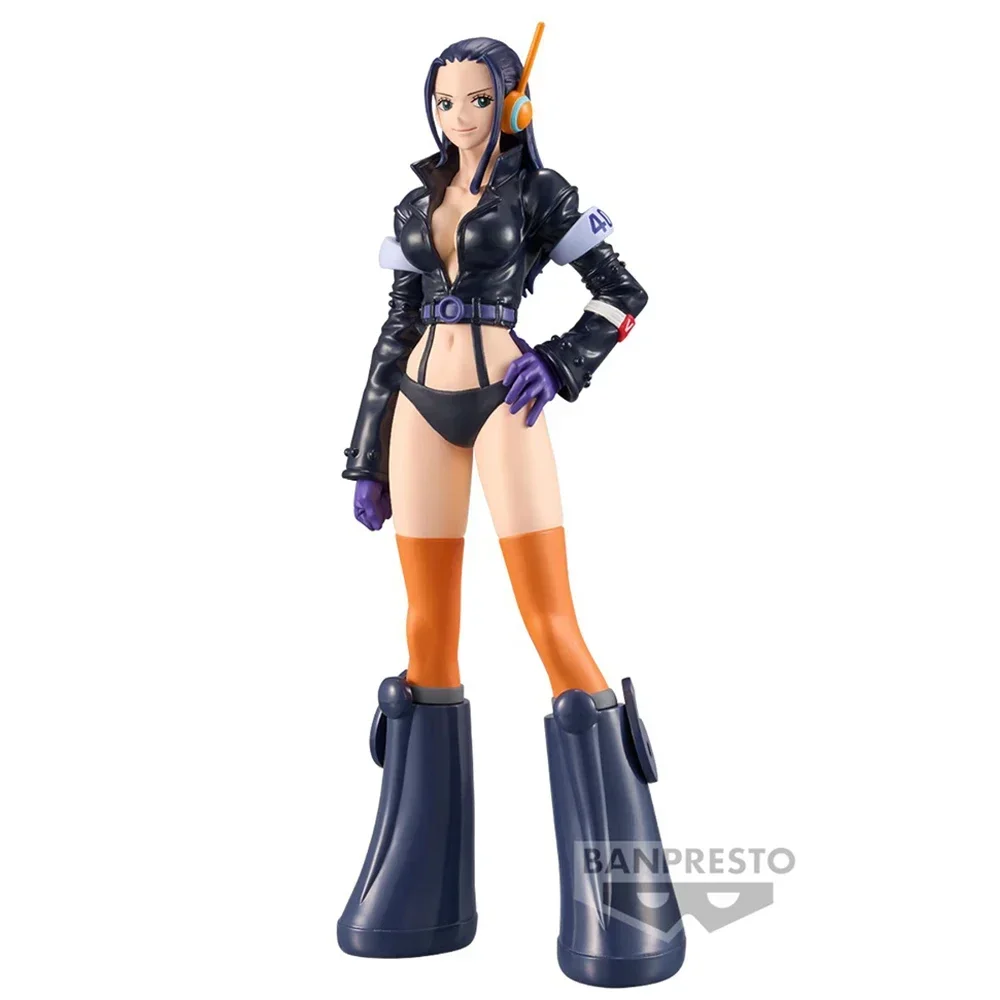 Original Bandai One Piece DXF Nico Robin The Grandline Series Egghead Anime Action Collection Ornaments Figure Toys Birthday