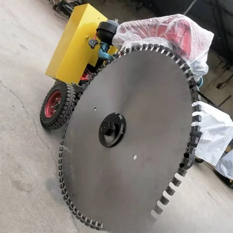 Supply Concrete Pavement Grooving Machine Diesel High Horsepower Grooving Machine Electric Self-propelled Grooving Machine