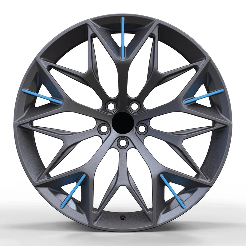 Reasonable Price 19 20 21 Inch 5x114.3 5x120 Black Forged Wheel Rims for Mercedes Benz