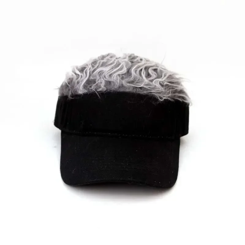 جديد للجنسين عادية التمويه قبعة بواقٍ للشمس الرجال النساء قابل للتعديل الشمس ظلة الهيب هوب قبعة بيسبول مع مسنبل الشعر الباروكات Casquatte #5