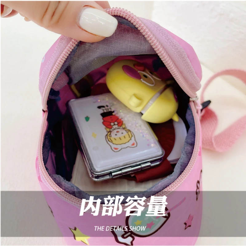 Hello Kitty Kuromi Phochacco Kids Cartoons Anime Cute Girl Chest Bag Kawaii Shoulder Messenger Bag Travel Storage Bag Coin Purse