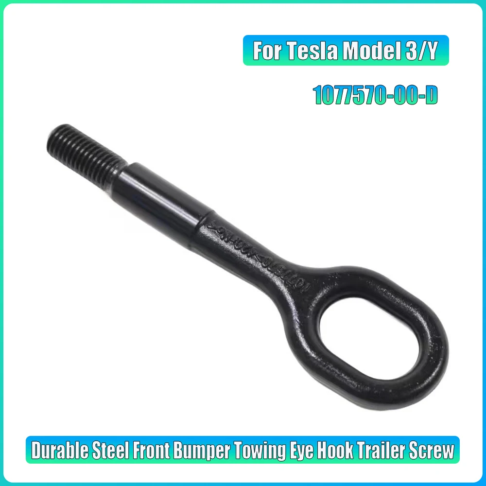 for-tesla-model-3-y-durable-steel-front-bumper-towing-eye-hook-trailer-screw-oe-1077570-00-d-emergency-towing-accessory