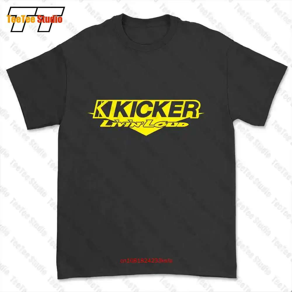 Kicker Livin Audio fuerte Logo altavoces amplificadores subwoofers de coche camiseta 1IM4
