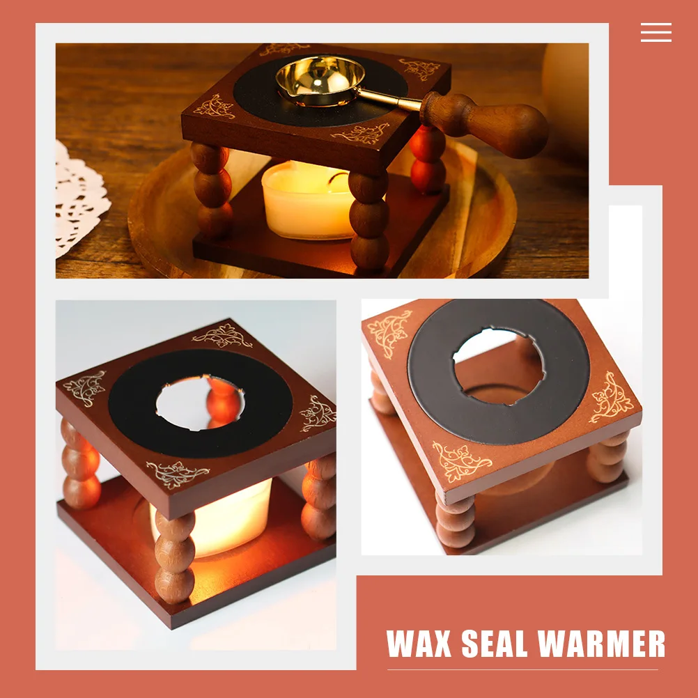 

Нагреватель для восковых печатей, маленькая восковая плавильная печь для штампов, металлических и деревянных изделий, нагревательная станция для рукоделия, подарок для творчества