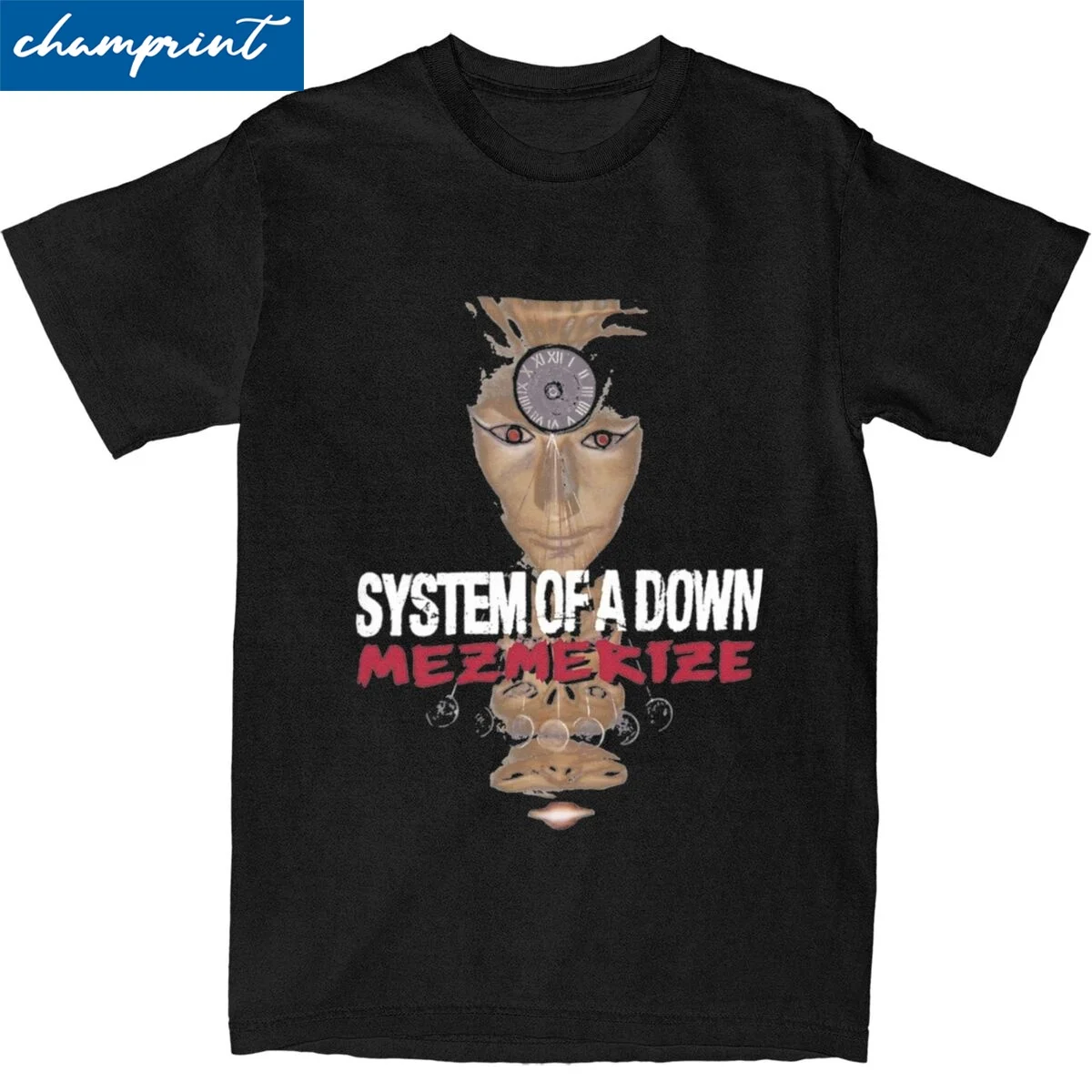 Men Women System Of A Down Metal Band Mezmerize Middle T Shirts S.O.A.D Cotton Tops Vintage Round Neck Tees Unique T-Shirts