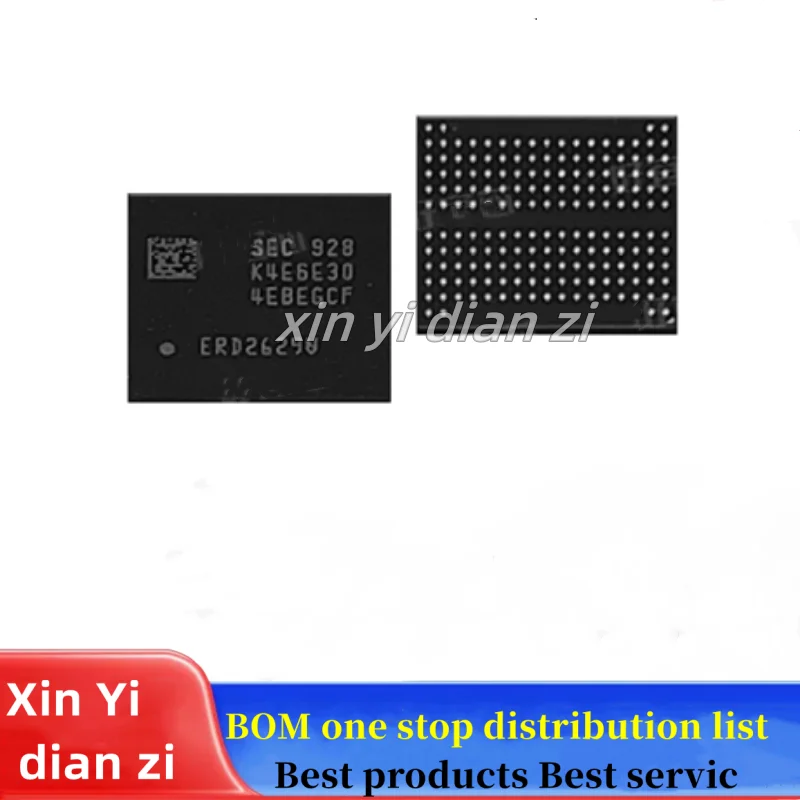 

1pcs/lot K4E6E304EB-EGCF K4E6E304 BGA ic chips in stock