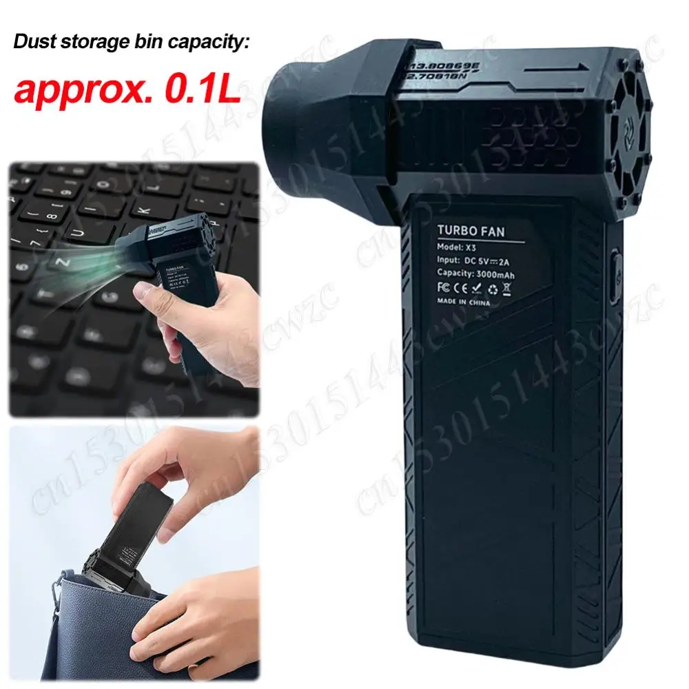 Vacumm Cleaner Nozzle Portable Cleaning Dust Collection Tool Detachable Vacuum Cleaner Attachment for X3 Handheld Turbo Fan