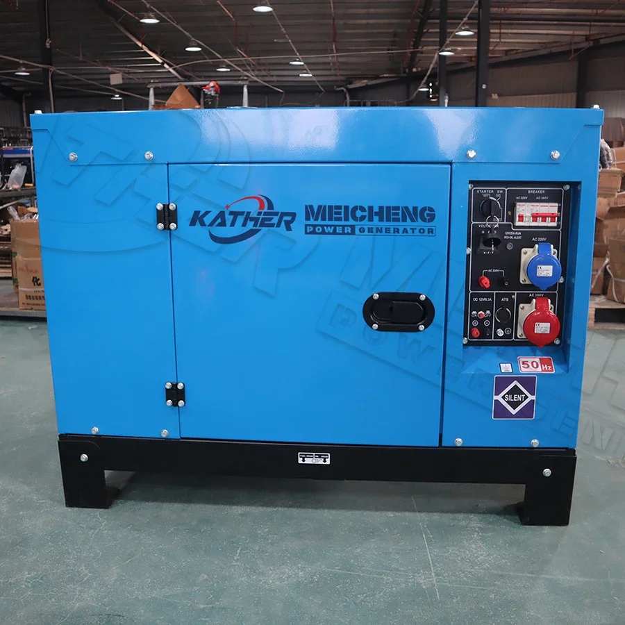 Silent Diesel Genset 15Kw16kw 20kw 30kw 40kw 50kw 20kva 45kva  Ac Single/Three Phase Diesel Power Generators Silent Groupe Price