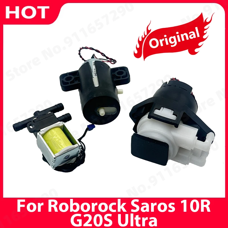 Peristaltic Pump Spare Parts For Roborock Saros 10R / G20S Ultra Vacuum Cleaner New Auto-Empty Dock Water Pump Accessories
