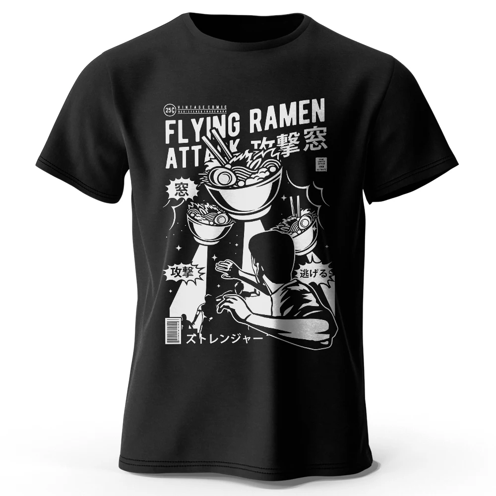 تي شيرت Harajuku Street Style Anime مطبوع 100% قطن، تي شيرت خفيف الوزن برقبة دائرية وأكمام قصيرة، ملابس كاجوال للجنسين #1