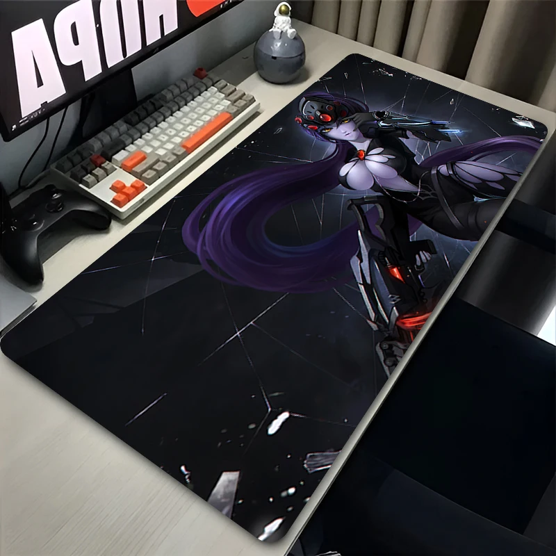 Gaming Mouse Pad Overwatch Widowmaker Home New HD Pc Fashion Mousepad XXL Keyboard Pad Non-Slip Office Carpet Laptop Mice Pad