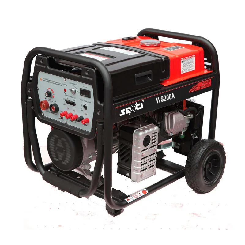 

5kw 5500W Portable Inverter Gas-oline Welding Generator 50A 180A 200A Welder Machine