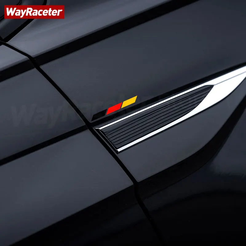 Tri Colors Decal German Flag Vinyl Sticker For Volkswagen Golf 8 7 6 5 4 3 2 1 VW MK1 MK2 MK3 MK4 MK5 MK6 MK7 MK8 Accessories