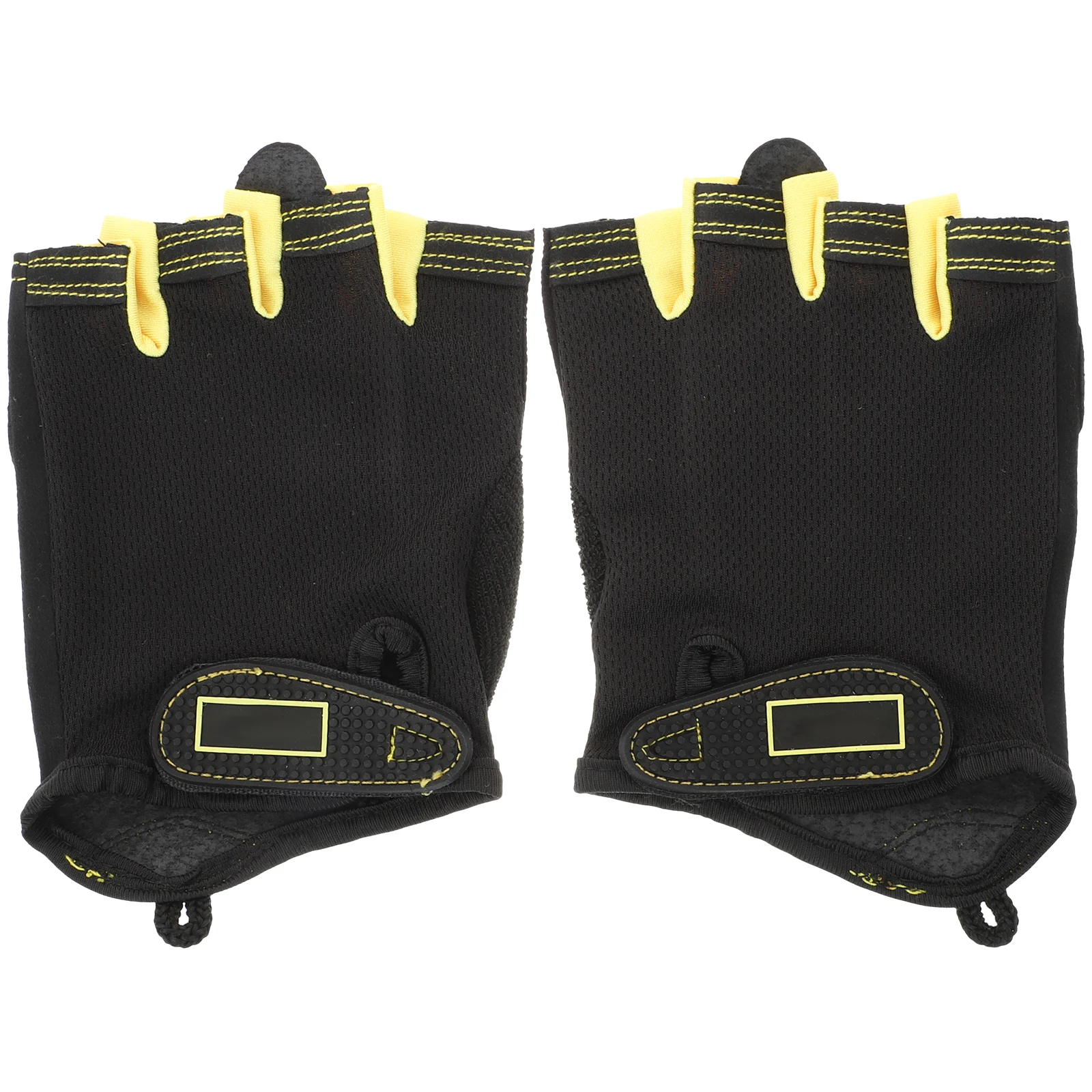 

Half finger Gloves Black Fingerless Sports Protection Non slip Training Men Women Cycling Mountaineering Fishing Gloves