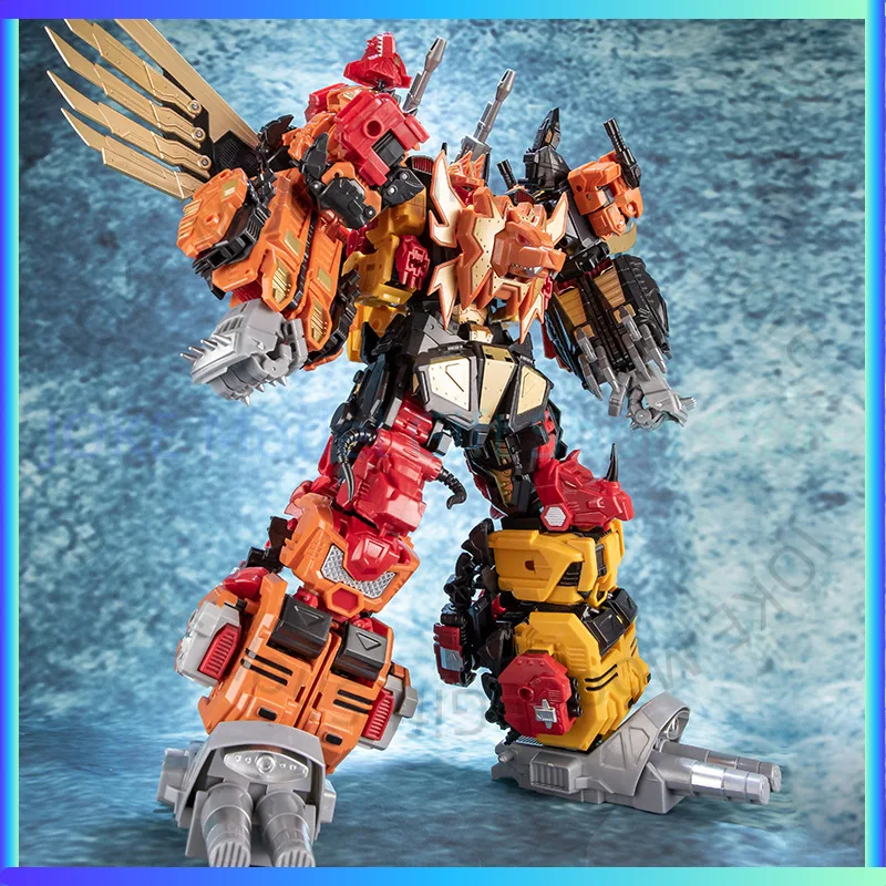 

Jinbao Transformed toys Diablo Dark Predaking Oversized The Sharp Claws Divebomb Headstrong Tantrum Rampage 6 in1 Action Figure