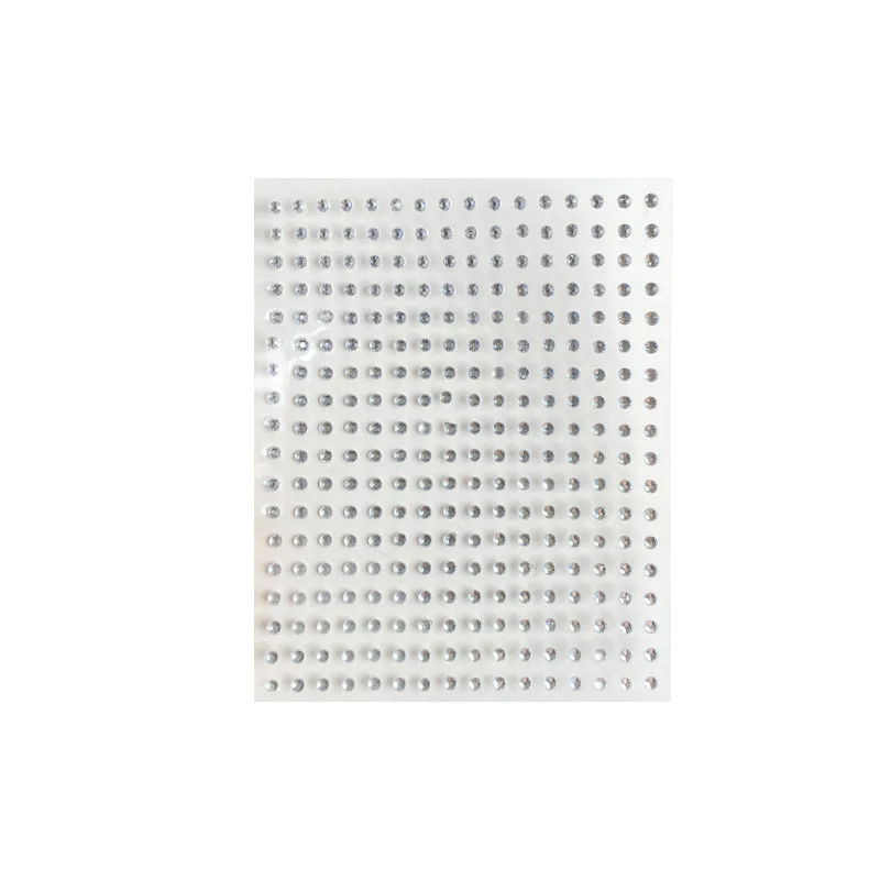 Face Stickers Shiny Crystal Tear Drop Rhinestone Waterproof Self Adhesive for Concert Electronic Music Stage Makeup view 5