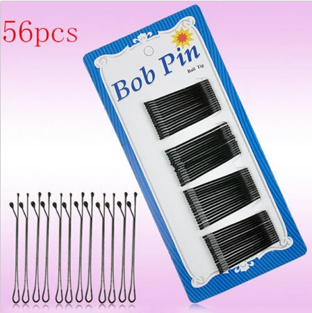 56 Pcs/Lot Black Hair Clip Mini Invisible Hair Clips For Women Girls Brand Hair Styling Tools