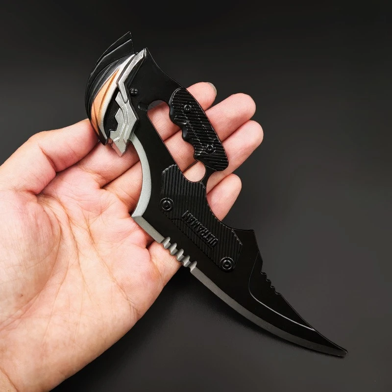 18 cm/7.09in Arena Breakout Perifere Belial Dusk Game Melee Mes Model Metalen Ambachten Speelgoed Zwaard Desktop Ornamenten jongens Geschenken