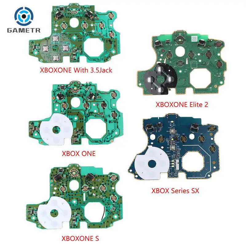 Circuit Board Handle LB RB Button Board Repair For XBOX ONE S XBOX Series SX Handle Power Supply Panel Game Controller