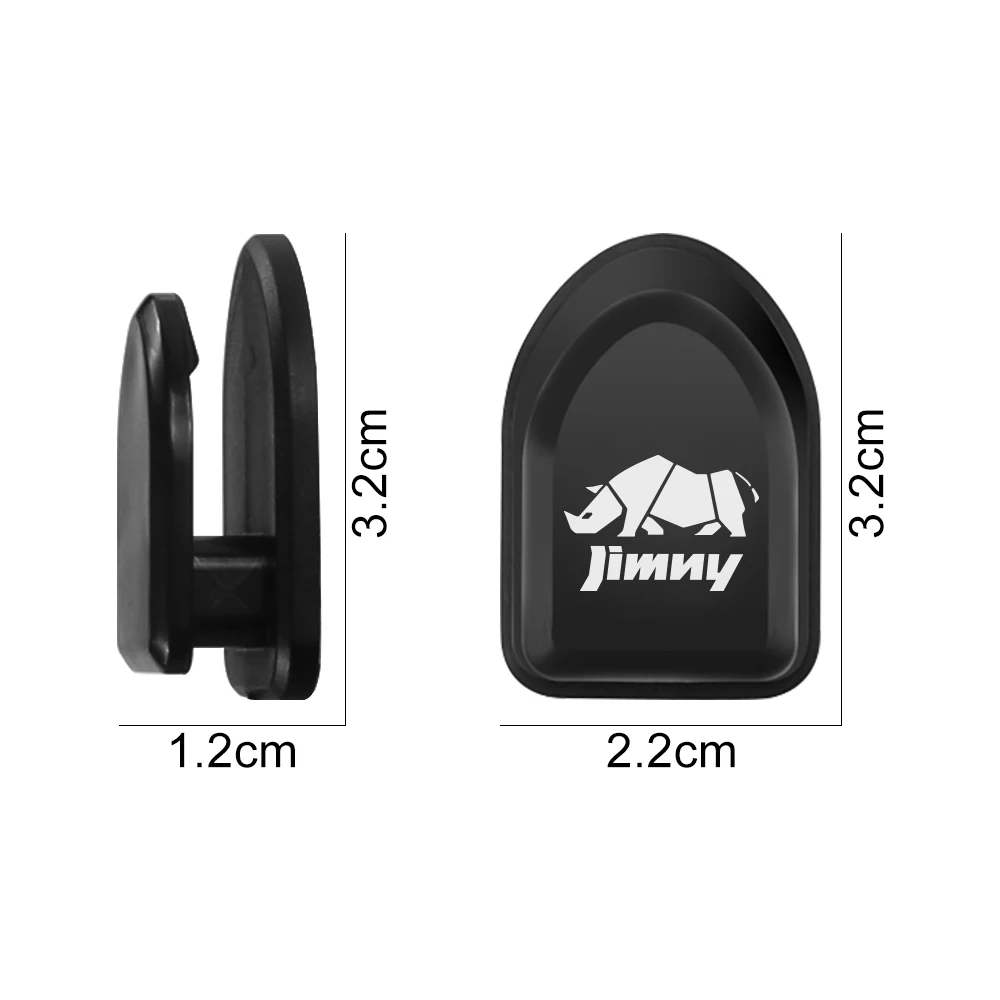 For Suzuki Jimny jb74 jb43 Accessories Car Hooks Organizer Storage Hanger Auto Hooks Mini Self Adhesive Durable Small Holder