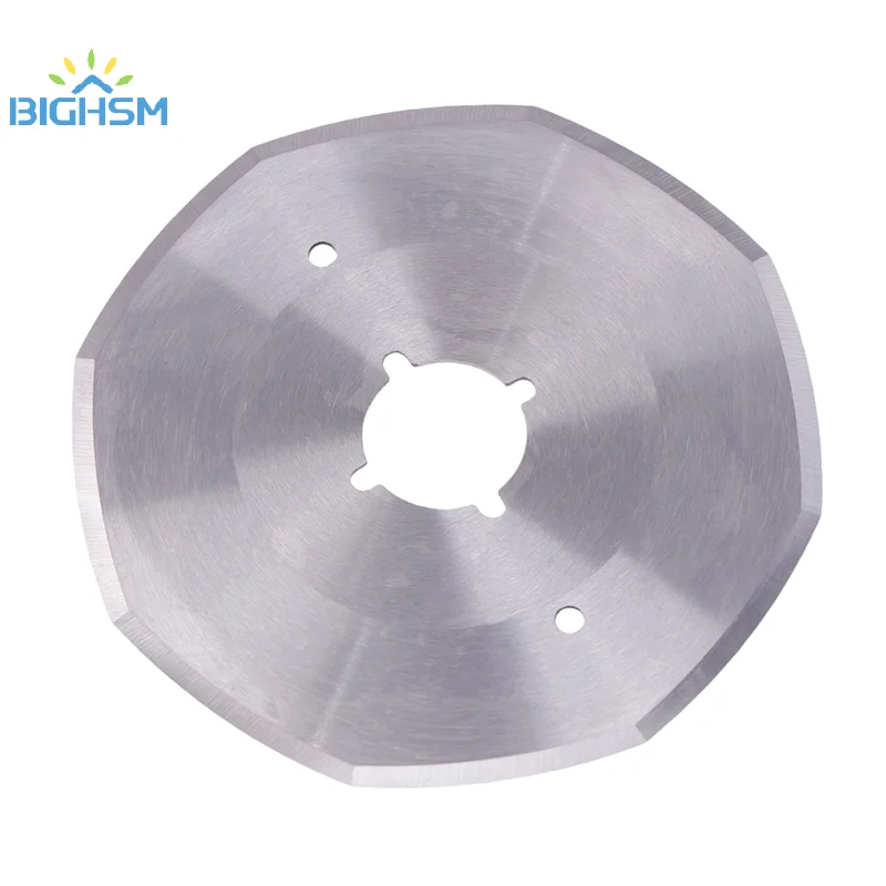 RS100 Carbon Steel For Cutting Machines Parts Knife Circular Saw Blades Fabric Cutting Machine Blade Tailor Shear Blade