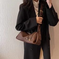 Herfst En Winter Geavanceerde Textuur Tas Dames Grote Capaciteit Kleine Crossbody Tas