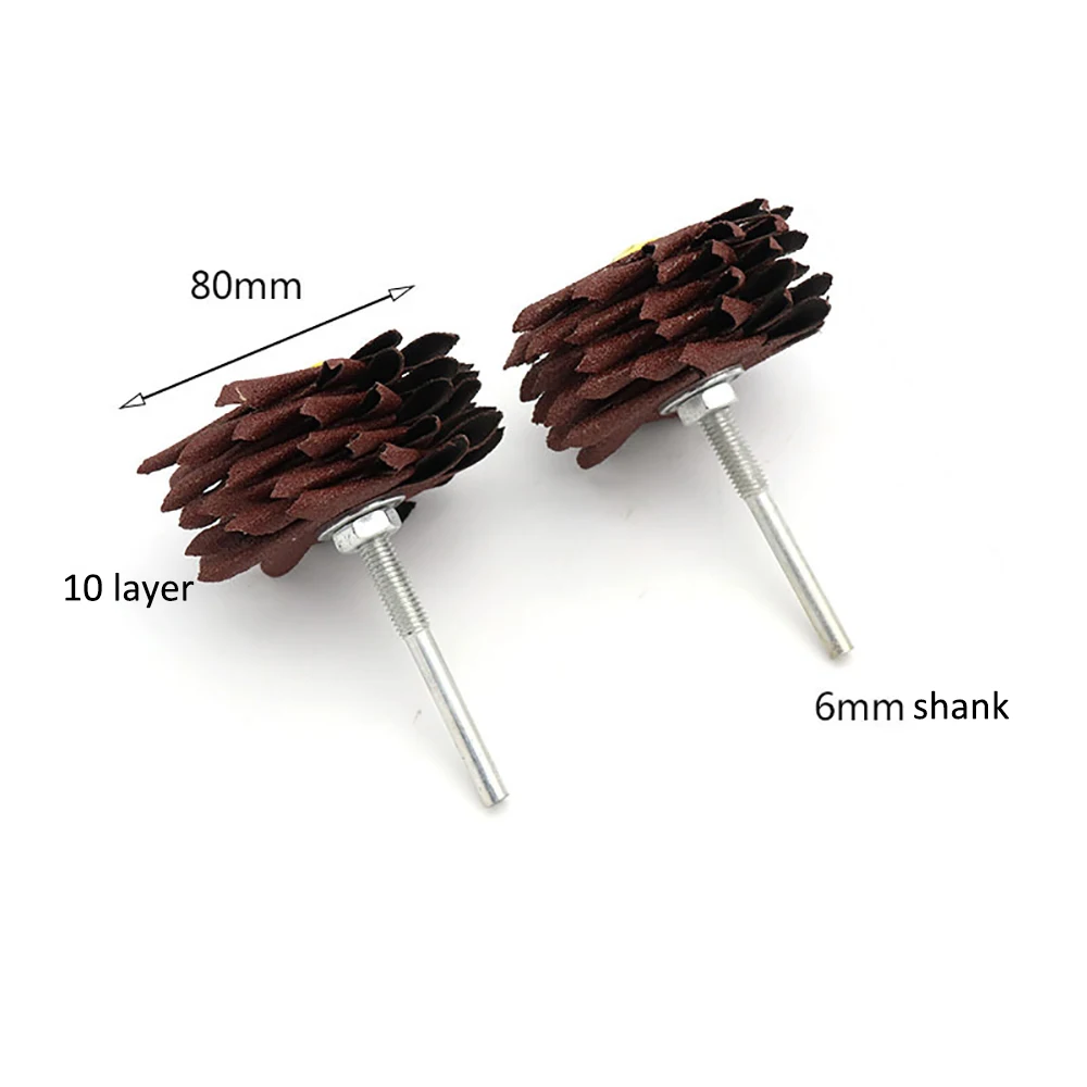 سداسية الصنفرة الرملي القرص إطارات لامعة مع 6 مللي متر ربط قضيب النجارة النقش الأثاث الفجوة الزاوية طحن