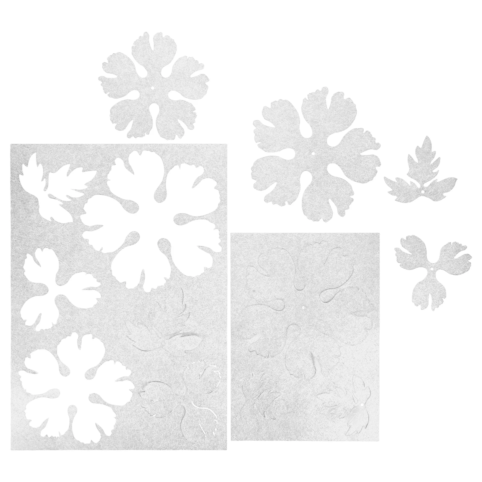 

2Pcs Precut Heat Shrink Sheets Transparent Peony Flower Shrinkable Plastic Flower Hairpin Accessories Shrinky Plastic Sheets