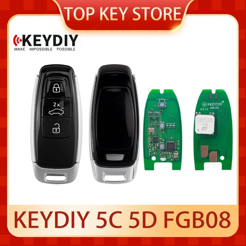 KEYDIY KD FGB08 Built-in Low-end 5C 5D Program Smart Key Without UWB Match 5C 5D Models Support ID Modification