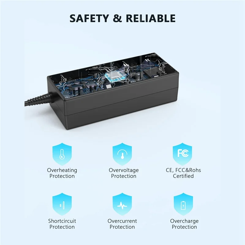 F-T 65W 19V 3.42A cargador de CA para Acer Aspire 1 3 5 A515-44 A515-45 A515-46 A515-54 A515-55 A515-56 A115-32 A315-23