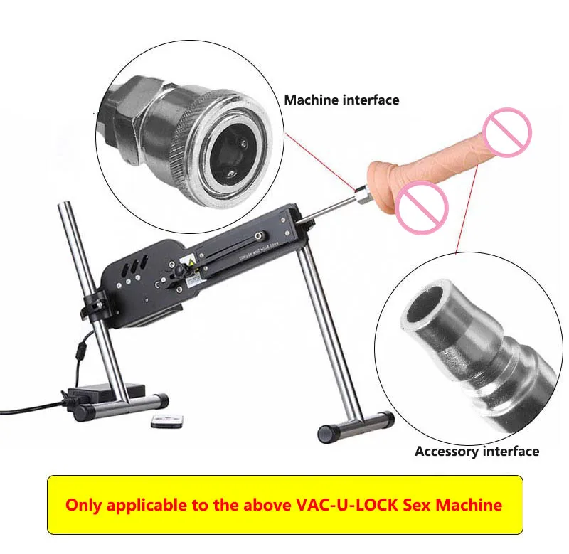 Vac-u-Lock Interface Sex Machine Anal Dildos Attachments G Spot Sex Toys for Women and Couples Soft Safeyt Vagina Butt Plug Toys