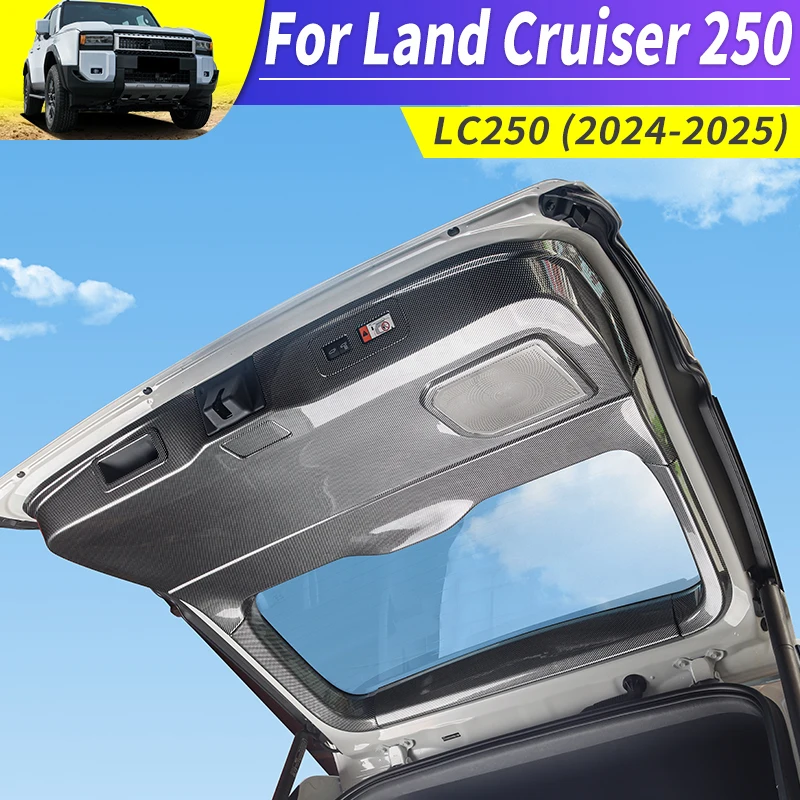 For Toyota Land Cruiser 250 2024 2025 Prado LC250 1958 First Edition FJ250 Tailgate/Trunk Protection Plate,Interior Accessories