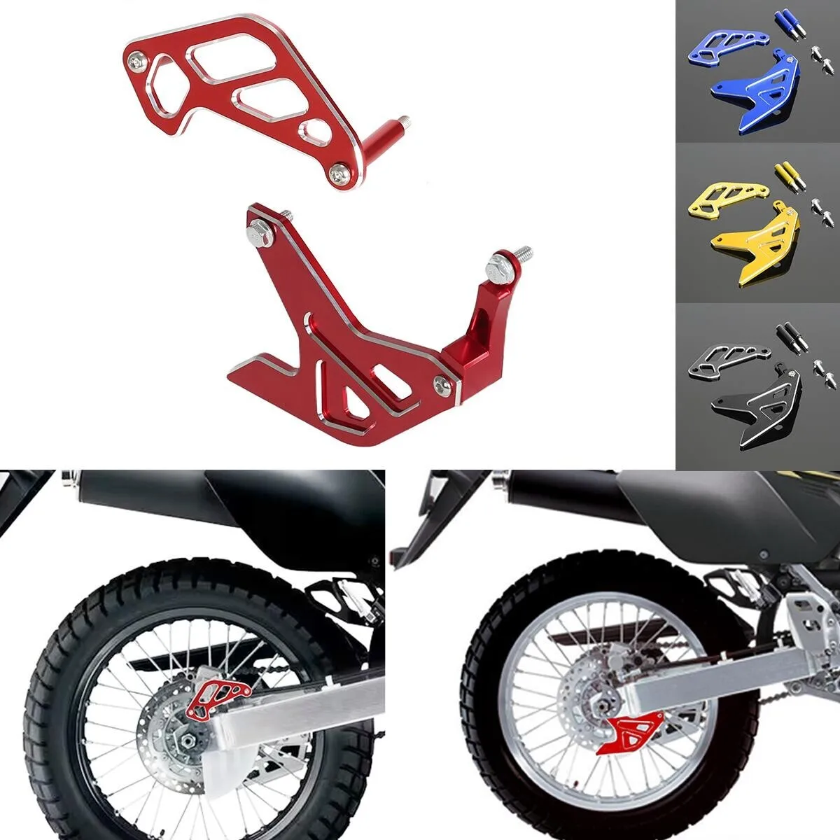 

3D Motorcycle Rear Brake Caliper Disc Guard Cover For DRZ400S 2000-2024