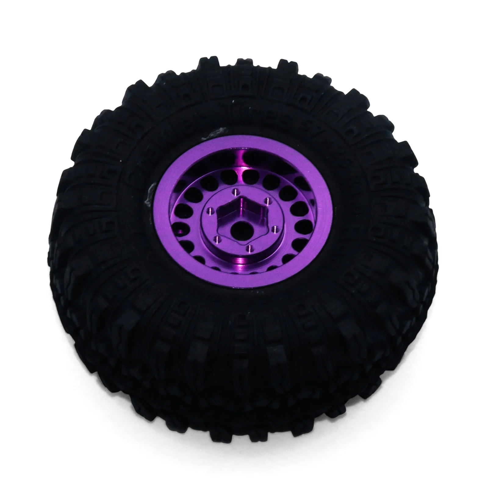 1.0 بوصة مجموعة إطارات التسلق القوية مناسبة ل Scx24 Trx4M Fcx24 Fms Ax24 90081 1/24 1/18 مقياس الصخور الزاحف العالمي ترقية الملحقات