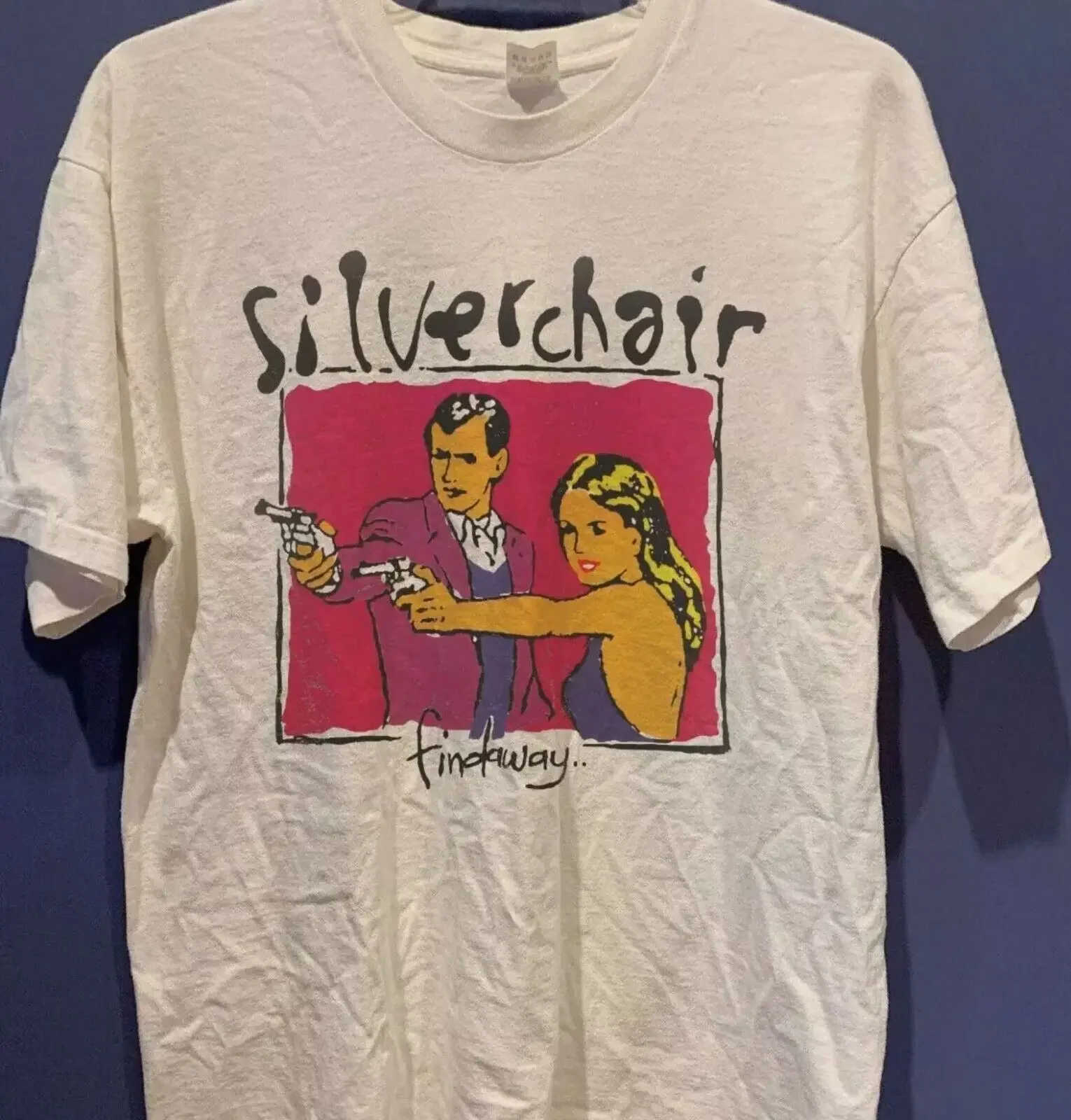 Silverchair band Findaway White short sleeve T shirt classic style